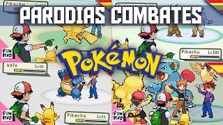 LAS MEJORES PARODIAS Y ANIMACIONES DE COMBATES POKEMON EN ESPAÑOL  RECOPILACION  MARATON [upl. by Eednarb]