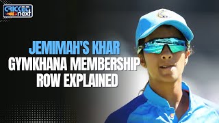 Khar Gymkhana Removes Jemimah Rodrigues over Fathers Religious Activities  Cricket News [upl. by Farro]