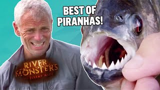 The Best of PIRANHAS Part 1  COMPILATION  River Monsters [upl. by Shakespeare564]