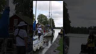 Göta Kanal  Båtar i slussarna [upl. by Adiaros]