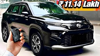 Toyota Hyryder Base Model 2024  Black Hyryder Review  Hyryder Price 2025  Creta [upl. by Homerus342]