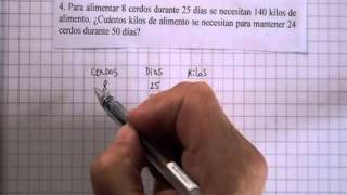 Proporcionalidad Compuesta 04 [upl. by Nac477]