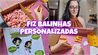 COMO EU FAÇO AS BALAS PERSONALIZADAS 🍬 [upl. by Erving]