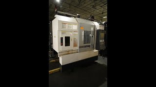 Automotive Parts Mfr Auction Lot 9  2017 OKUMA GENOS M460VE VERTICAL CNC MACHINE [upl. by Teraj]