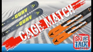 2025 Cagematch Atomic Redster Q98 vs Fischer Curv GT85 with SkiTalkcom [upl. by Adiari]