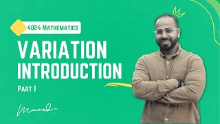 Variation  Direct and Inverse Proportional  Constant  O levels Maths [upl. by Nelda]