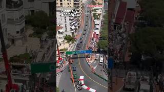 🏎️ Checo Perez ACCIDENT  MONACO F1 [upl. by Idac]