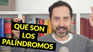 Qué son los palíndromos con algunos ejemplos de palíndromos de los buenos [upl. by Nader]