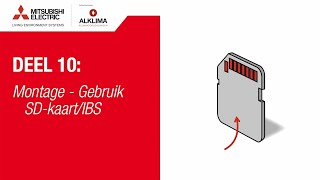 Montage Ecodan systemen  Deel 10 Gebruik SD kaart IBS [upl. by Lisabeth916]