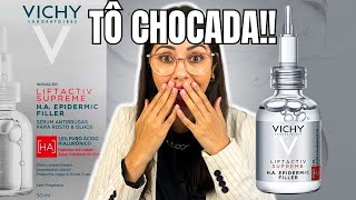 Segredos Revelados Resenha Sérum Rejuvenescedor Vichy  Liftactiv Supreme HA Epidermic Filler [upl. by Kronfeld65]