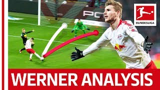 Timo Werner  3 Reasons Why He is Germanys Best Striker [upl. by Arluene]