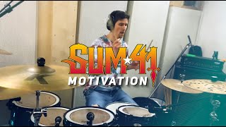 Sum 41  Motivation drum cover [upl. by Trefler]