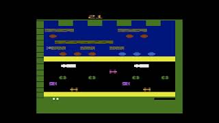 Frogger Game 5 Atari 2600 [upl. by Ebony]