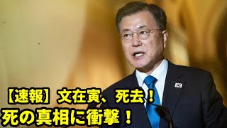 【速報】文在寅、死去！ 死の真相に衝撃！ [upl. by Frieder]