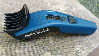 Philips HC3505 Hair Clipper Trimmer Unboxing Usage ReviewBest hair Clipper 3000 Series [upl. by Alika]