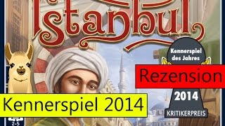 Istanbul  Kennerspiel des Jahres 2014  Anleitung amp Rezension  SpieLama [upl. by Gwen]