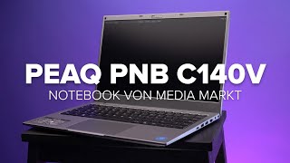 Peaq PNB C140V im Test Günstiges Notebook von Media Markt [upl. by Kenyon342]