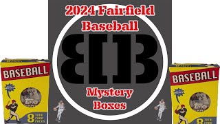 Opening 2024 Farifield Target Baseball Mystery Box [upl. by Cavit830]