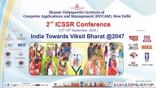 ICSSR Conference on India Towards Viksit Bharat 2047 13th14th September 2024 [upl. by Karlen631]