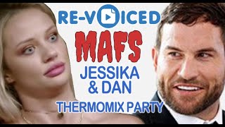 Married At First Sight Jess amp Dan REVOICED THERMOMIX PARTY [upl. by Fleisher]