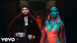 Anuel  Karol G  Como Antes official Music Video [upl. by Bat52]