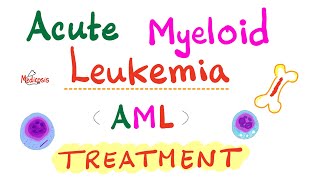 Acute Myeloid Leukemia AML  Treatment  Hematology and Oncology Playlist [upl. by Noram490]