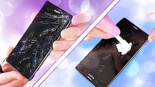 Fixing a Smashed Phone Screen  on a budget GLASS ONLY REPAIR ATTEMPT [upl. by Ayyidas]