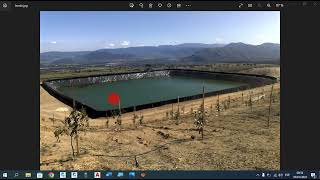 RESERVORIO DE AGUA PARA USO AGRICOLA USANDO CIVIL 3D 20152023 PARTE 1 [upl. by Dolley]