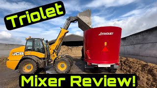 Trioliet Feed Mixer In Depth look With Jamie Fun Day [upl. by Brigette354]