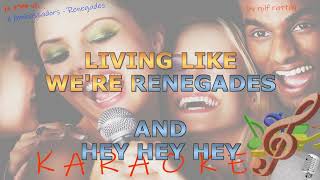 X Ambassadors  Renegades  Instrumental and Karaoke [upl. by Socram]