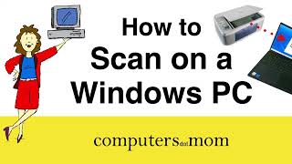 How to Scan on a Windows PC 2023 [upl. by Avla]