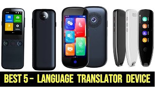 Top 5 Best Language Translator Device reviews 2024 [upl. by Adnolohs]