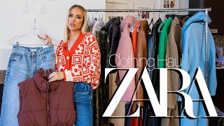 Huge Zara Clothing Haul  Maeve Reilly [upl. by Ceciley488]