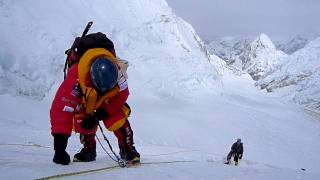 Peter Wells on the Lhotse face  Everest 2010 [upl. by Hogue]