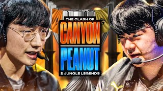 PEANUT VS CANYON  TOP OF THE LCK CLASH  GENG VS HLE  CAEDREL [upl. by Absa252]