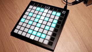 Launchpad mini mk 3 as step sequencer [upl. by Annaigroeg]