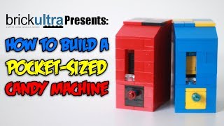 How to Build a MiNi Lego Candy Machine Pocket Sized [upl. by Rebel920]