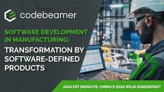 Rising Demand in Manufacturing Software Development and Transformation by SoftwareDefined Products [upl. by Denby]