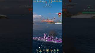 wows 1 shot kill with satsuma worldofwarships satsuma naval fanzatictv [upl. by Vivie133]