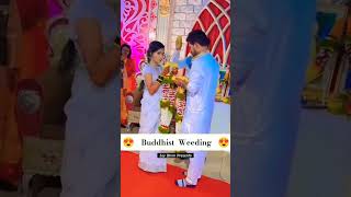 Buddhist wedding 💙 Buddhist marriage status jaybhim shorts wedding youtubeshorts trending [upl. by Lanod225]