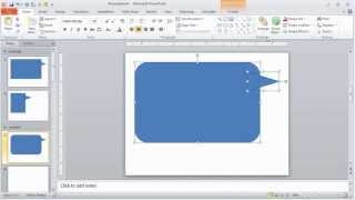 PowerPoint tips How to create a template for custom callouts [upl. by Kellina]