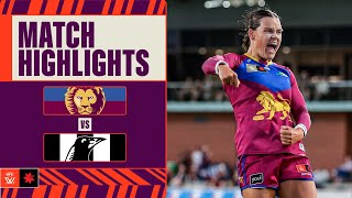 Brisbane v Collingwood Highlights  Week Three 2024  AFLW [upl. by Dilahk]