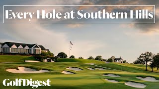 Every Hole at Southern Hills Country Club  Golf Digest [upl. by Nalid]