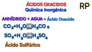 Ácidos Oxacidos Química 1 [upl. by Anir]