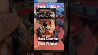 Disney Lorcana The First Chapter Pack Opening [upl. by Zeta70]