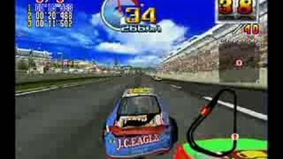 Daytona 2 Mame 0119  Frameskip 710 [upl. by Aissilem]