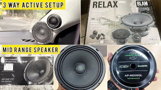 BEST CAR SPEAKER 3 WAY vs 2 WAY Active Audio Setup vs MID RANGE  इतनी कन्फ्यूजन  😕 [upl. by Eemla992]