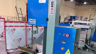 Vertical metal cutting bandsaw [upl. by Biamonte]