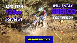 Will I Be A Sherco Guy Forever Long Term Sherco 125 Review [upl. by Rosemonde911]