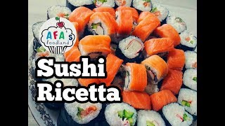 Sushi fatto in casa Ricetta Come preparare sushi Afas foodland it [upl. by Acsecnarf]